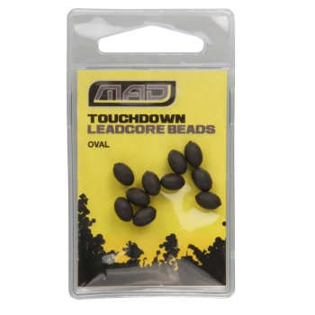 MAD TOUCHDOWN OVAL LEADCORE BEADS